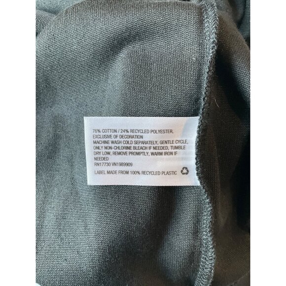 JoyLab Women's Black Off-Shoulder Sweatshirt Size M - Picture 4 of 4